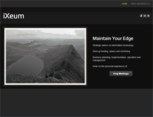 Tablet Screenshot of ixeum.com
